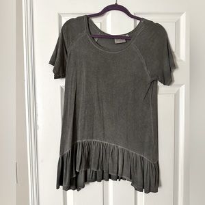 Asymmetrical Ruffle Top